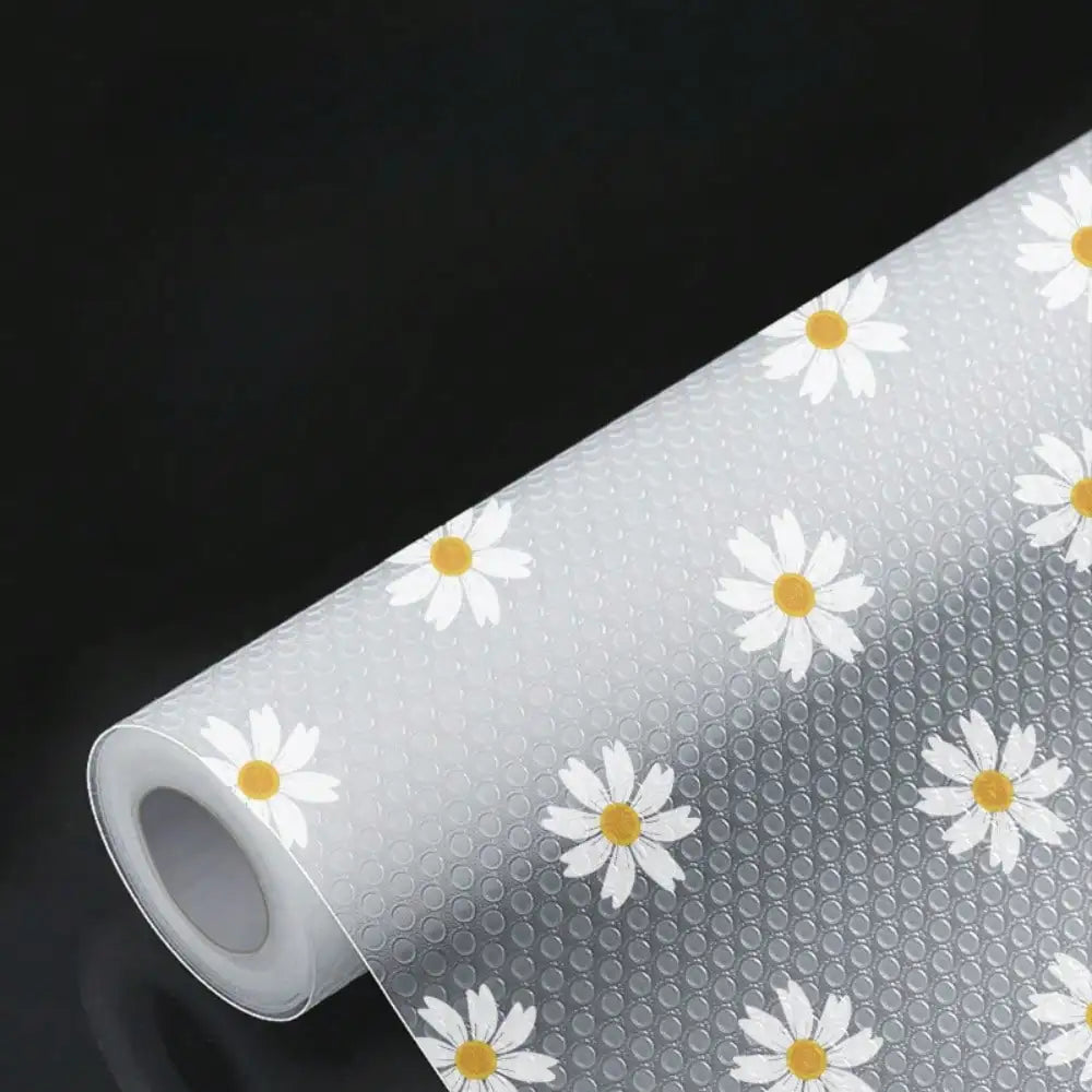 1 Roll 300cm/118inch Waterproof Non-Slip Plastic Shelf Liner