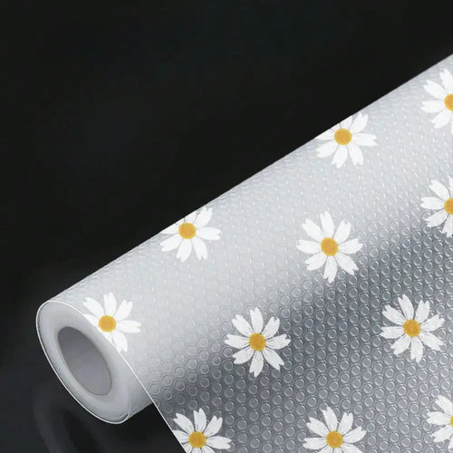 1 Roll 300cm/118inch Waterproof Non-Slip Plastic Shelf Liner