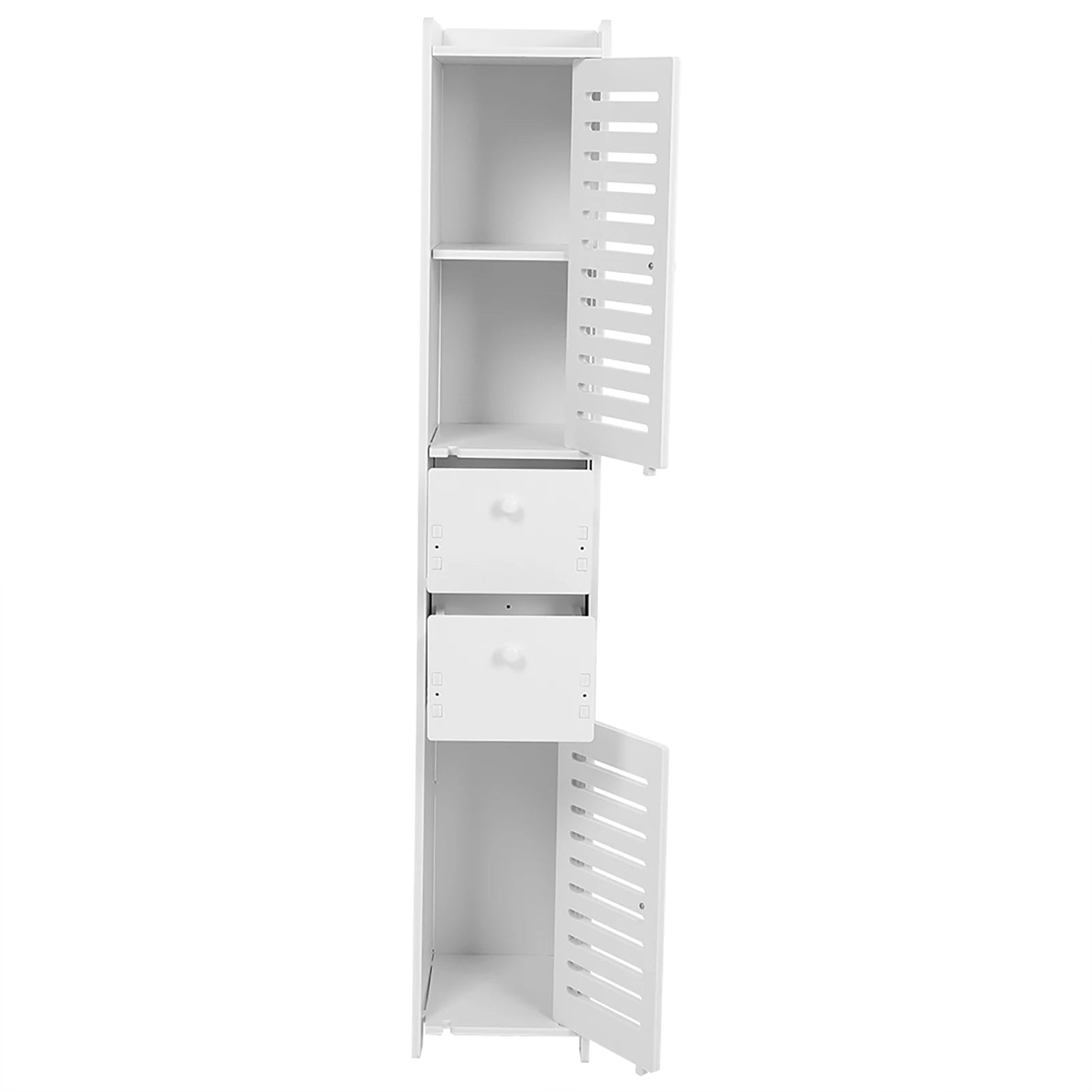 Wood Plastic Board Corner Cabinet Room Organizer