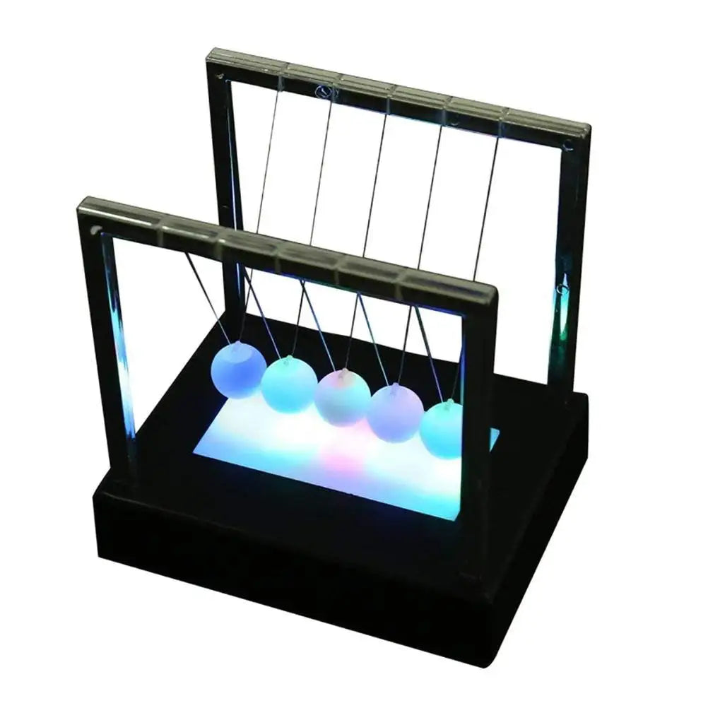 LED Light Up Newtons Science Kids Toys Balance Balls