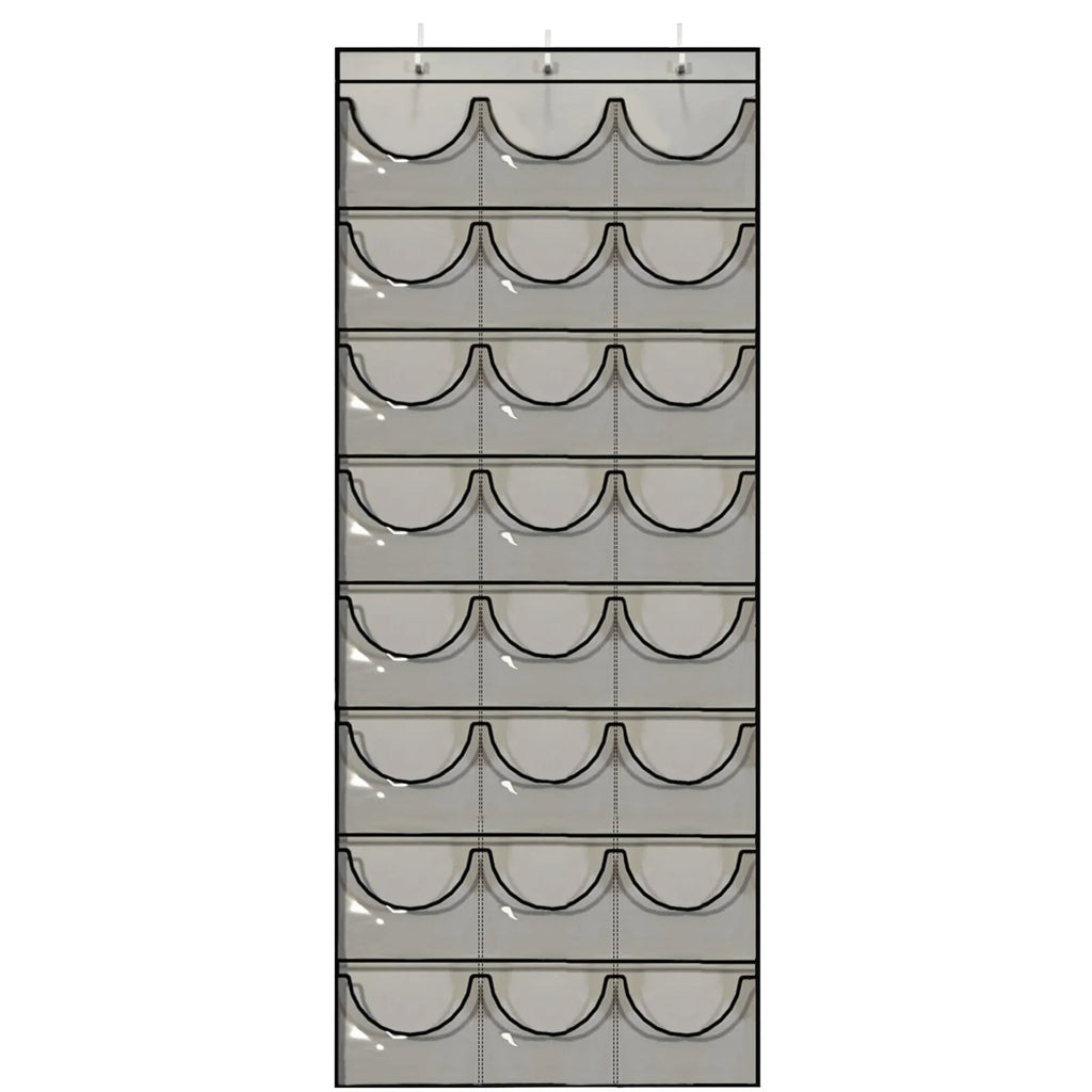24 Pockets Hat Organizer Door Hanging Holder