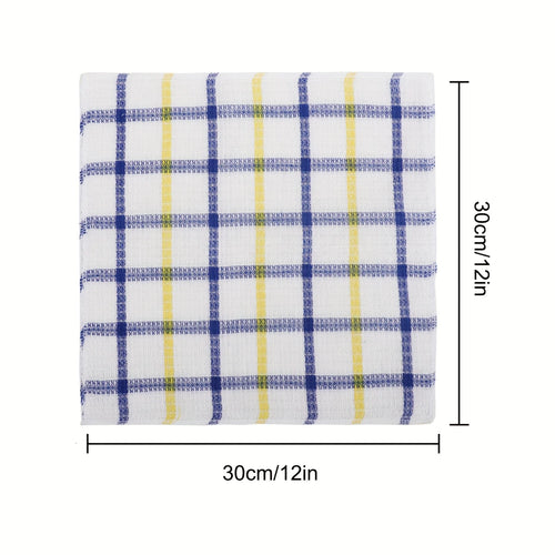 12pcs Soft Absorbent Dishwashing Towels