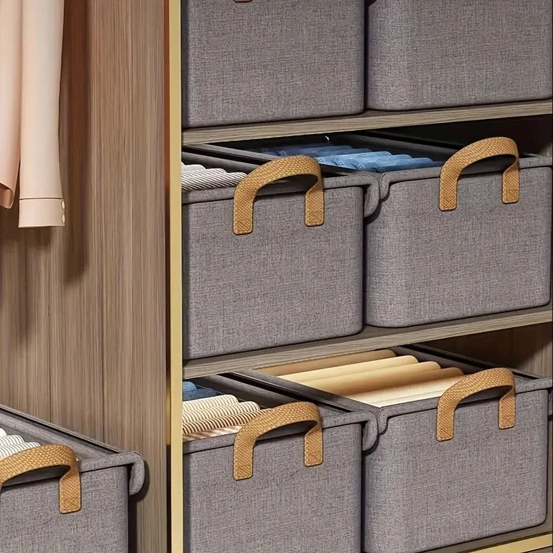 2/4pc Clothes Organizer Pants Sweater Storage