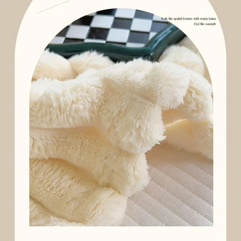 Soft Large Blanket, Suitable for  sofa, Multifunctional, Fluffy  Suitable for Bed and Sofa  Single Double Bed