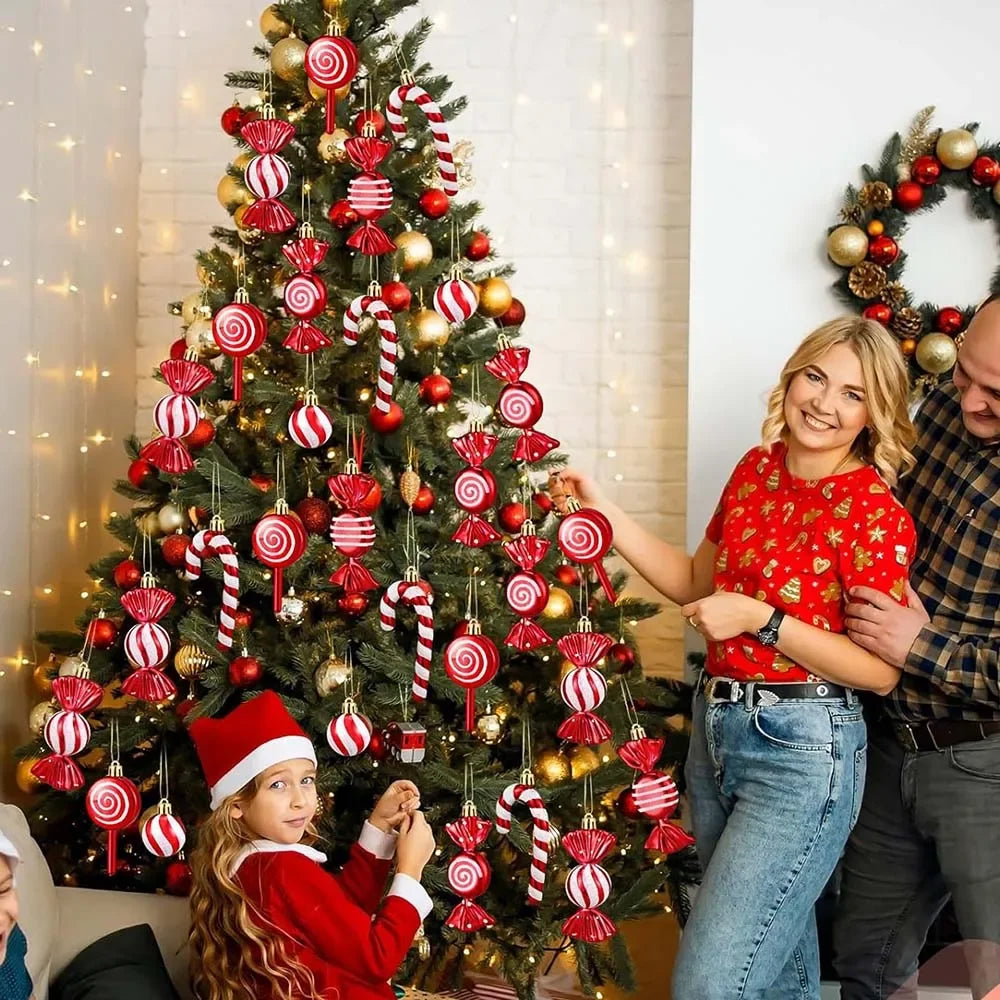 Candy Decorations for Christmas Tree