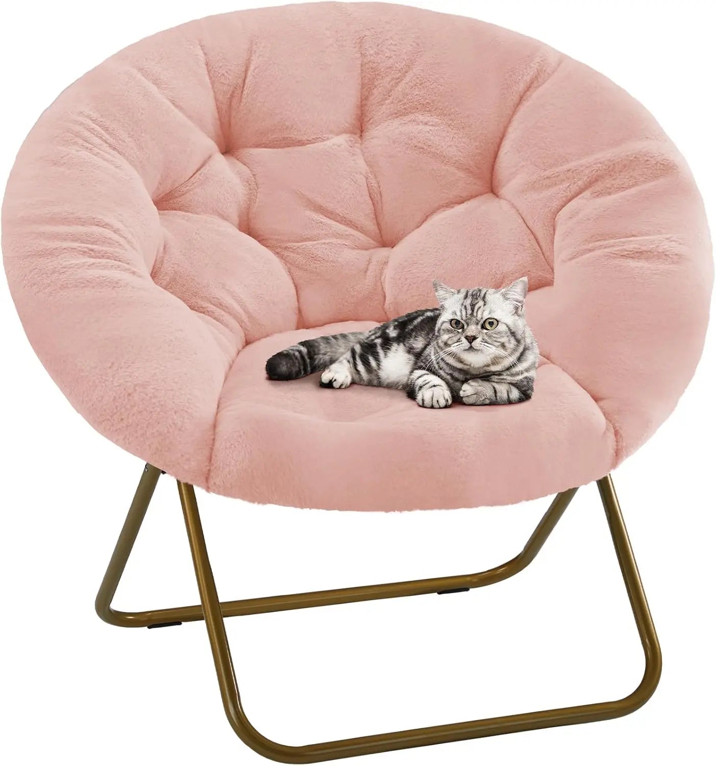 Cozy Faux Fur Soft Lounge Cute Folding