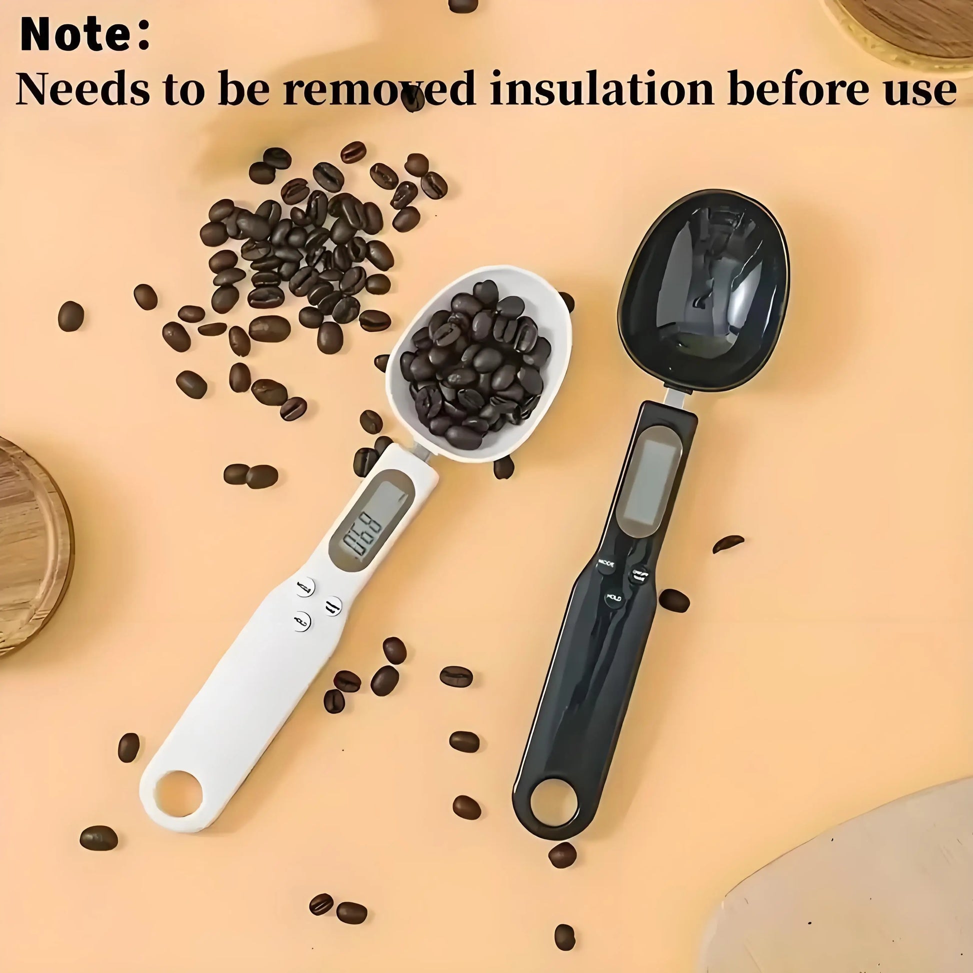 Battery Model Electronic Measuring Spoon Scale