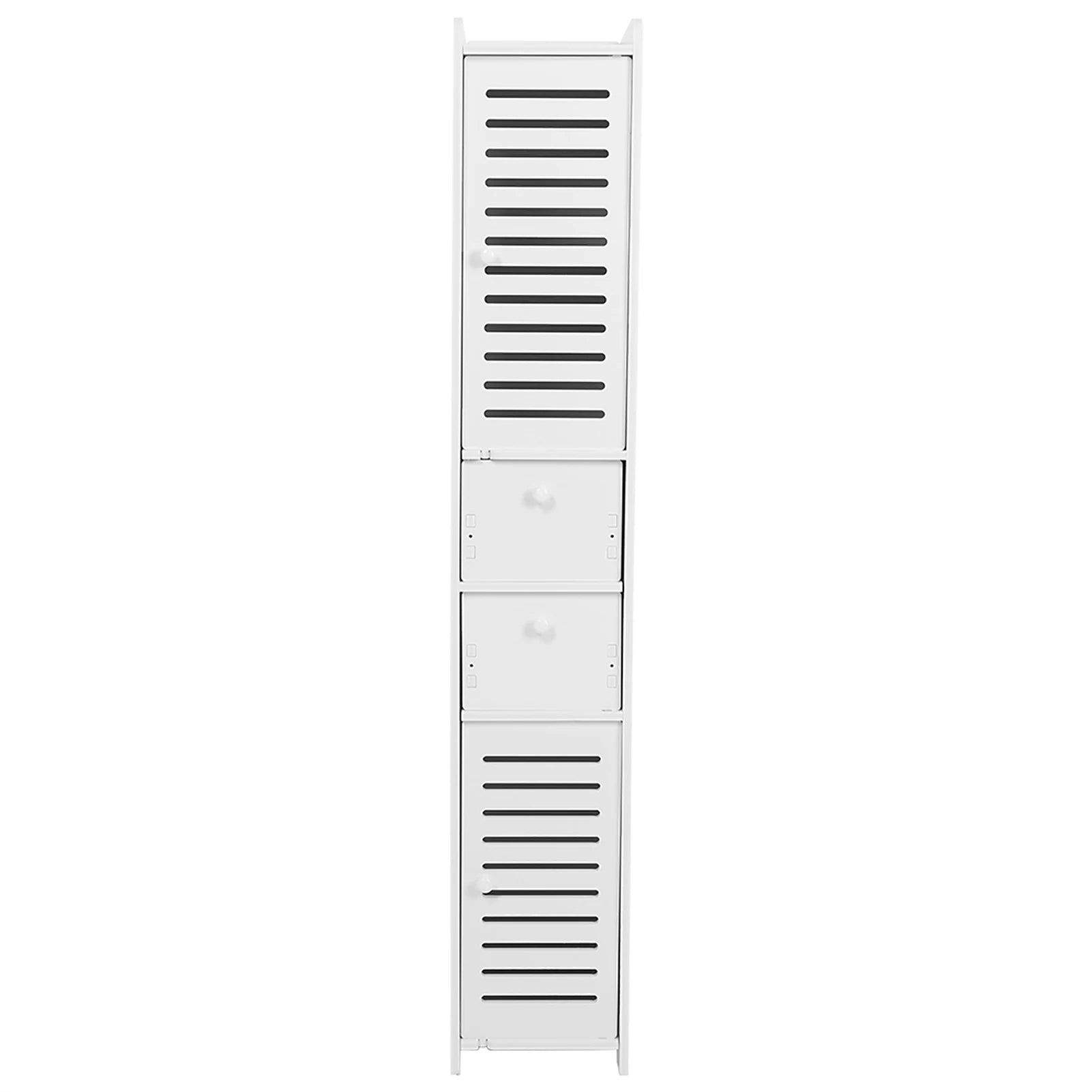 Wood Plastic Board Corner Cabinet Room Organizer