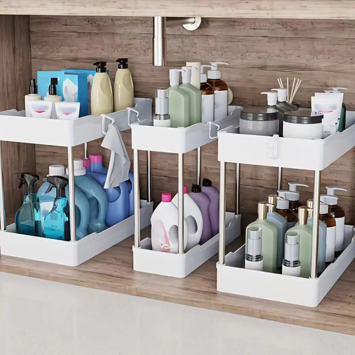 Countertop Storage Racks for Cosmetics